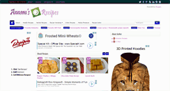 Desktop Screenshot of annamsrecipes.com